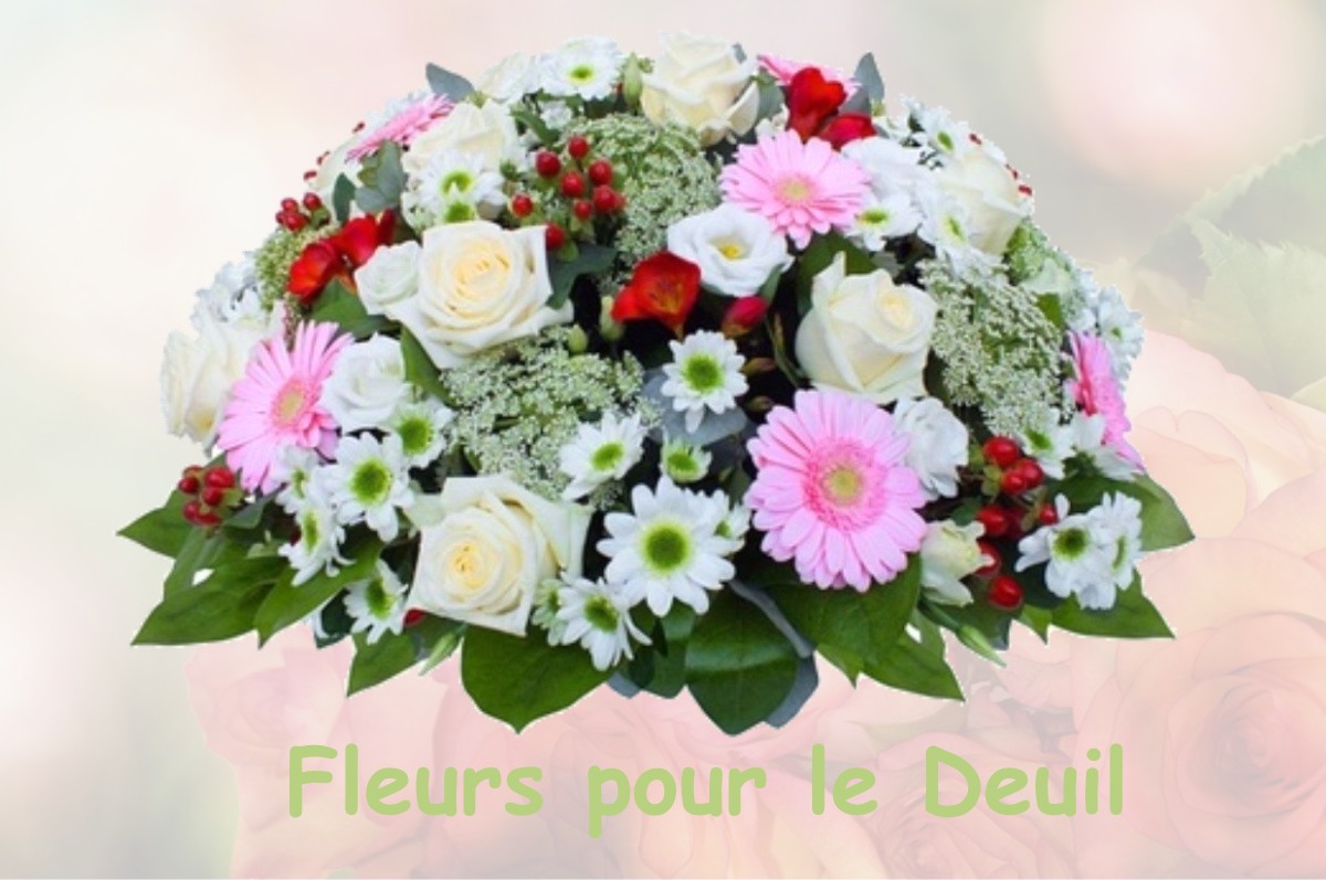 fleurs deuil VICQ-D-AURIBAT